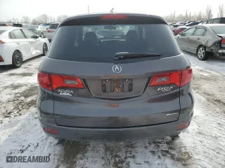 2009 Acura RDX with VIN 5J8TB18219A800544, listed as a Copart auction lot 47539815 with 190,446 mi miles and Salvage Title. Bid and sale history available at carsss.com. Image 6.