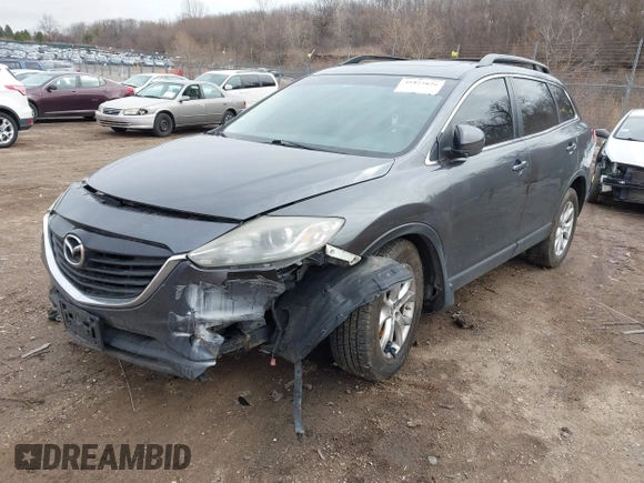 2015 Mazda CX-9 Touring with VIN JM3TB2CA0F0463313, listed as a IAAI auction lot 41822436 with 145,302 mi miles. Bid and sale history available at carsss.com. Image 2.