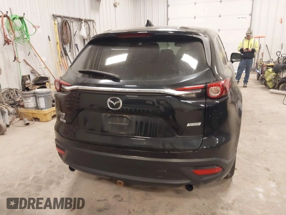 2017 Mazda CX-9 Touring with VIN JM3TCBCY8H0128734, listed as a IAAI auction lot 41256313 with 166,353 mi miles. Bid and sale history available at carsss.com. Image 16.