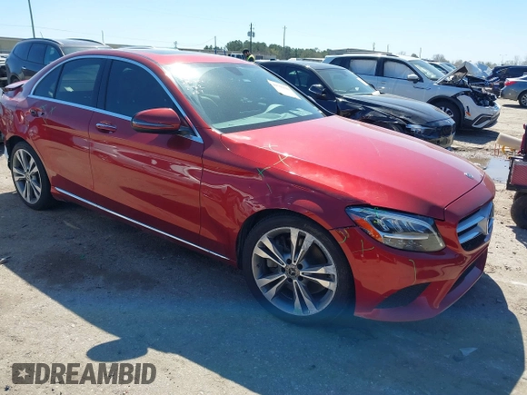 2019 Mercedes-Benz C 300 with VIN 55SWF8DBXKU310078, listed as a IAAI auction lot 41716143 with 55,609 mi miles and . Bid and sale history available at DreamBid. Image 1.