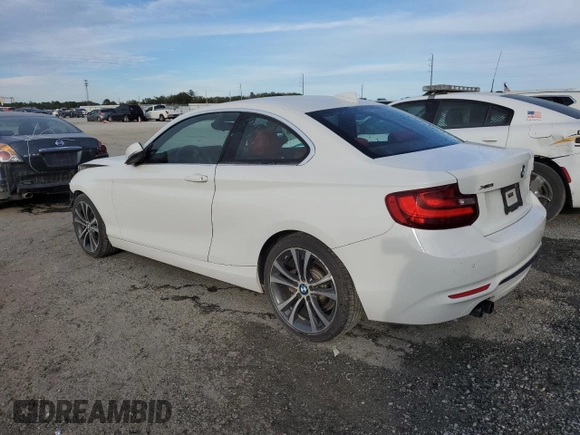 2016 BMW 2 Series 228i xDrive with VIN WBA1G9C54GVX97021, listed as a Copart auction lot 42524294 with 68,659 mi miles. Bid and sale history available at carsss.com. Image 2.
