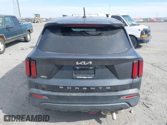 2022 Kia Sorento LX with VIN 5XYRGDLC4NG084017, listed as a IAAI auction lot 41835579 with 46,185 mi miles and . Bid and sale history available at DreamBid. Image 16.
