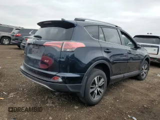 2017 Toyota RAV4 XLE with VIN JTMWFREV3HD102091, listed as a Copart auction lot 53815795 with 49,627 mi miles and Salvage Title. Bid and sale history available at DreamBid. Image 3.
