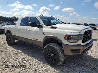 2021 Ram 2500 Longhorn with VIN 3C6UR5PL4MG520294, listed as a Copart auction lot 74426784 with 19,282 mi miles and Salvage title. Bid and sale history available at DreamBid. Image 4.