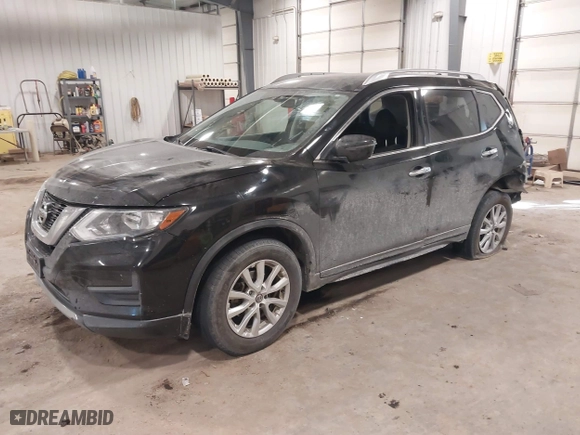 2017 Nissan Rogue SV with VIN JN8AT2MV6HW023681, listed as a IAAI auction lot 41457217 with 91,539 mi miles. Bid and sale history available at carsss.com. Image 17.
