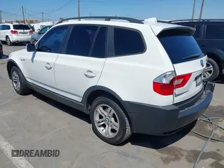 2005 BMW X3 3.0i with VIN WBXPA93465WD14020, listed as a IAAI auction lot 42002808 with 151,372 mi miles. Bid and sale history available at carsss.com. Image 3.