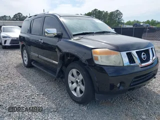 2011 Nissan Armada SV z VIN 5N1BA0NDXBN620812, wystawiony jako IAAI lot #42040627 z przebiegiem Nie podano mil oraz . Historia ofert i sprzedaży dostępna na DreamBid. Obrazek 1.