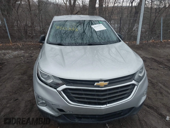 2019 Chevrolet Equinox LS z VIN 3GNAXHEV9KS640830, wystawiony jako IAAI lot #41515333 z przebiegiem 105 077 mil mil oraz . Historia ofert i sprzedaży dostępna na DreamBid. Obrazek 12.