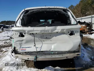 2020 Honda Odyssey EX with VIN 5FNRL6H54LB051900, listed as a Copart auction lot 45345905 with 47,958 mi miles and Salvage title. Bid and sale history available at DreamBid. Image 6.