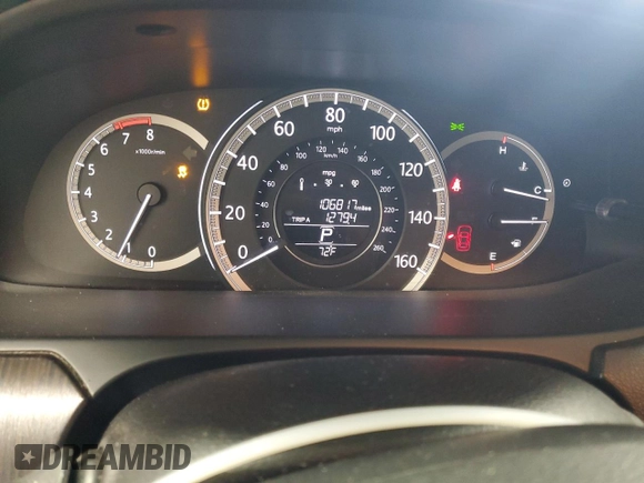 2015 Honda Accord EX-L с VIN 1HGCR2F89FA076302, выставлен на аукционе Copart как лот 60211425 с пробегом 106 817 миль миль и Списание • Salvage title. История ставок и продаж доступна на DreamBid. Изображение 9.