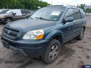 2005 Honda Pilot EX-L z VIN 5FNYF18695B043728, wystawiony jako IAAI lot #42301886 z przebiegiem 237 174 mil mil oraz . Historia ofert i sprzedaży dostępna na DreamBid. Obrazek 2.