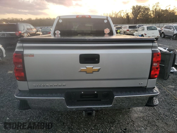 2015 Chevrolet Silverado 1500 LT with VIN 1GCRCREC1FZ431764, listed as a Copart auction lot 80342874 with 143,658 mi miles and Salvage Title. Bid and sale history available at DreamBid. Image 6.