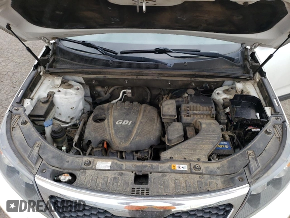 2013 Kia Sorento EX with VIN 5XYKUCA62DG406430, listed as a Copart auction lot 49768465 with 106,438 mi miles and Salvage Title. Bid and sale history available at carsss.com. Image 12.