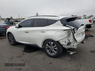 2017 Nissan Murano SV with VIN 5N1AZ2MGXHN178781, listed as a Copart auction lot 42209145 with 82,424 mi miles and Salvage Title. Bid and sale history available at carsss.com. Image 2.