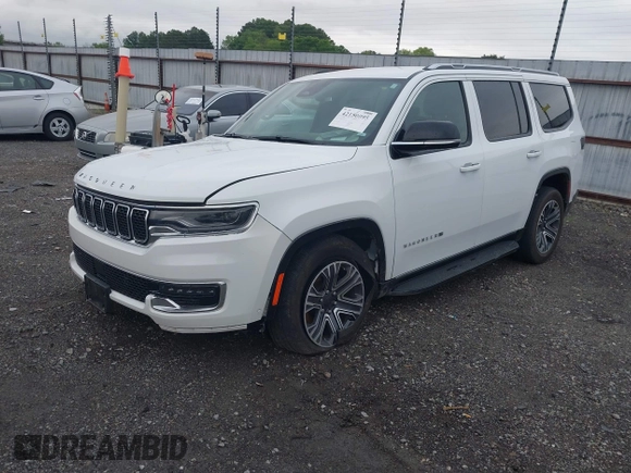 2024 Jeep Wagoneer Series II Carbide with VIN 1C4SJVBP8RS125679, listed as a IAAI auction lot 42150095 with 59,633 mi miles and . Bid and sale history available at DreamBid. Image 18.