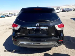 2015 Nissan Pathfinder SV with VIN 5N1AR2MM0FC633507, listed as a Copart auction lot 46092465 with 112,628 mi miles and Salvage Title. Bid and sale history available at carsss.com. Image 6.