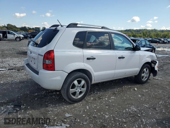 2008 Hyundai Tucson GLS with VIN KM8JM12B98U815228, listed as a Copart auction lot 73190674 with 223,245 mi miles and Salvage Title. Bid and sale history available at carsss.com. Image 3.