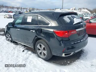 2017 Acura MDX with VIN 5FRYD4H32HB024499, listed as a IAAI auction lot 41531769 with 131,294 mi miles. Bid and sale history available at carsss.com. Image 3.