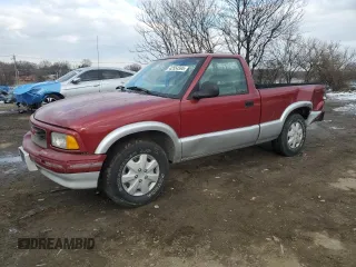 1997 GMC Sonoma SLS with VIN 1GTCS14X5V8503746, listed as a Copart auction lot 42554595 with 135,316 mi miles and Salvage Title. Bid and sale history available at carsss.com. Image 1.