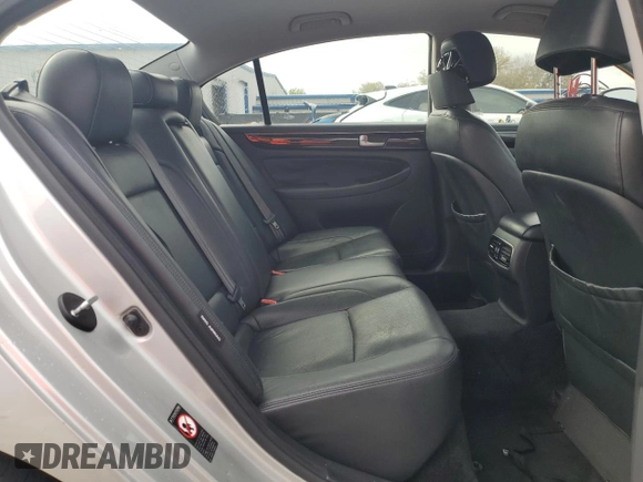 2013 Hyundai Genesis 3.8L z VIN KMHGC4DD8DU216781, wystawiony jako Copart lot #46666945 z przebiegiem Nie podano mil oraz Szkoda całkowita • Salvage title. Historia ofert i sprzedaży dostępna na DreamBid. Obrazek 10.
