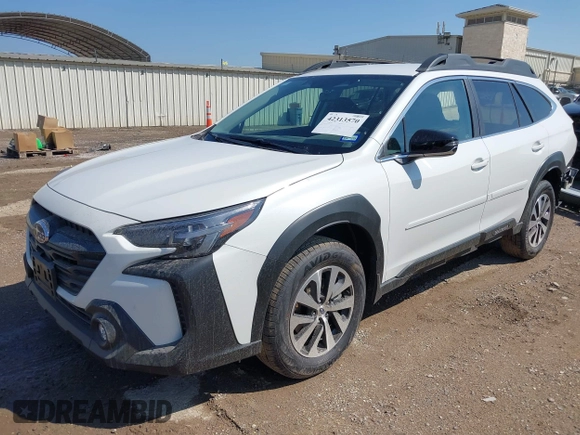 2025 Subaru Outback Premium with VIN 4S4BTADC9S3235536, listed as a IAAI auction lot 42313570 with 123 mi miles and . Bid and sale history available at DreamBid. Image 18.