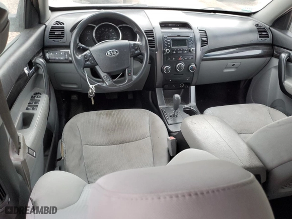 2012 Kia Sorento LX with VIN 5XYKT3A60CG235579, listed as a Copart auction lot 43477835 with 136,379 mi miles and Clean Title. Bid and sale history available at carsss.com. Image 8.