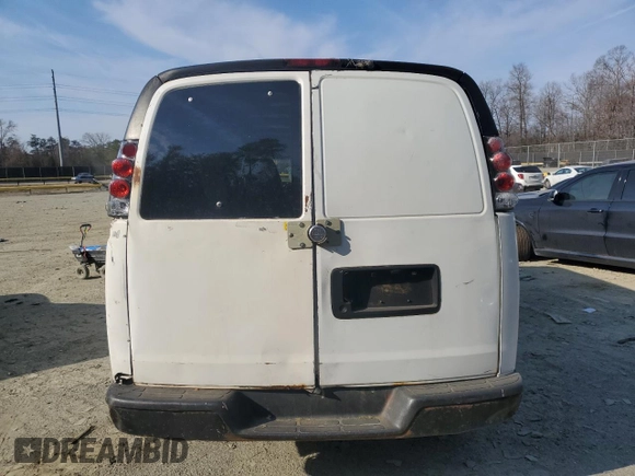 2013 Chevrolet Express Cargo с VIN 1GCWGGBA3D1109881, выставлен на аукционе Copart как лот 47881525 с пробегом Не указан миль и Чистый • Clean title. История ставок и продаж доступна на DreamBid. Изображение 6.