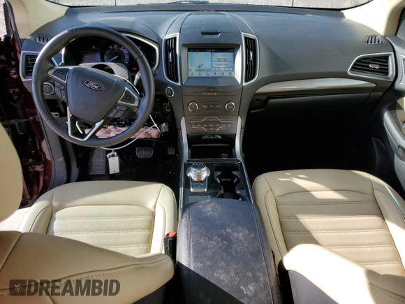 2019 Ford Edge SEL with VIN 2FMPK4J94KBB37047, listed as a Copart auction lot 57286645 with 45,151 mi miles and Salvage title. Bid and sale history available at DreamBid. Image 8.