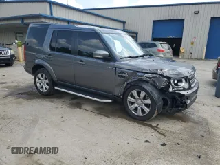 2016 Land Rover LR4 HSE with VIN SALAG2V68GA789195, listed as a Copart auction lot 62680015 with 49,662 mi miles and Salvage title. Bid and sale history available at DreamBid. Image 4.
