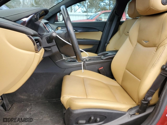 2014 Cadillac ATS Standard RWD with VIN 1G6AA5RX9E0179552, listed as a Copart auction lot 43366885 with 144,265 mi miles and Salvage Title. Bid and sale history available at carsss.com. Image 7.