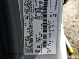 2014 Ford Fiesta S with VIN 3FADP4AJ0EM226268, listed as a Copart auction lot 57232615 with 150,452 mi miles and Salvage title. Bid and sale history available at DreamBid. Image 13.