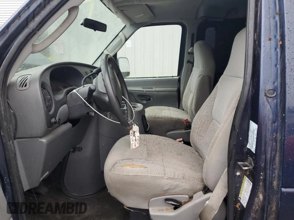 2005 Ford Econoline Passenger XL with VIN 1FBNE31L45HA70020, listed as a Copart auction lot 43475345 with 124,301 mi miles and Clean Title. Bid and sale history available at carsss.com. Image 7.