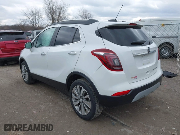 2019 Buick Encore Preferred with VIN KL4CJASB7KB707421, listed as a IAAI auction lot 41861632 with 79,048 mi miles. Bid and sale history available at carsss.com. Image 3.