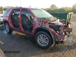 2022 Chevrolet Traverse LT Cloth with VIN 1GNERGKW3NJ156323, listed as a Copart auction lot 71925974 with Not provided miles and Non repairable. Bid and sale history available at DreamBid. Image 4.