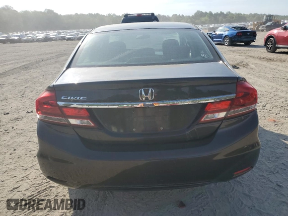 2013 Honda Civic LX with VIN 19XFB2F50DE201977, listed as a Copart auction lot 55669995 with 289,650 mi miles and Clean Title. Bid and sale history available at DreamBid. Image 6.