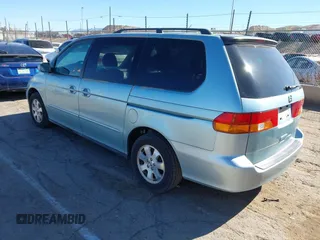 2004 Honda Odyssey EX-L with VIN 5FNRL18944B043710, listed as a IAAI auction lot 41862417 with 380,589 mi miles and . Bid and sale history available at DreamBid. Image 3.