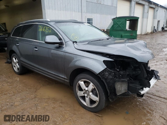 2015 Audi Q7 3.0T Premium with VIN WA1CGAFE5FD014294, listed as a Copart auction lot 72616752 with 93,611 mi miles. Bid and sale history available at carsss.com. Image 4.