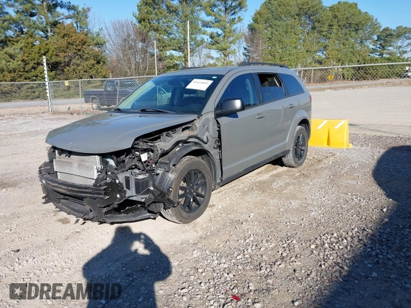 2020 Dodge Journey SE Value with VIN 3C4PDCAB3LT261182, listed as a IAAI auction lot 41644002 with 58,955 mi miles and . Bid and sale history available at carsss.com. Image 17.