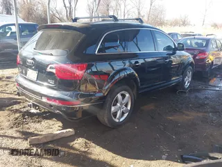 2015 Audi Q7 3.0T Premium with VIN WA1CGAFE8FD022759, listed as a IAAI auction lot 41396200 with 1 mi miles. Bid and sale history available at carsss.com. Image 4.