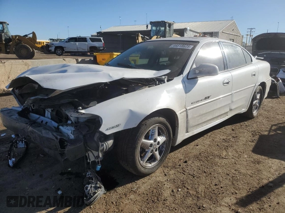 2001 Pontiac Grand Am GT with VIN 1G2NW52E21C191578, listed as a Copart auction lot 46818625 with 69,987 mi miles and Salvage Title. Bid and sale history available at carsss.com. Image 1.
