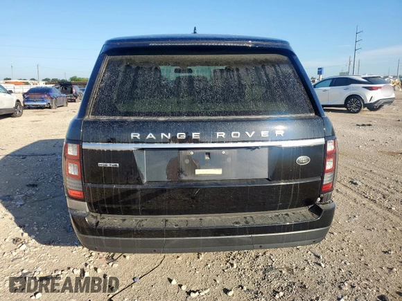 2016 Land Rover Range Rover HSE с VIN SALGS2KF2GA304823, выставлен на аукционе Copart как лот 57640415 с пробегом 51 482 миль миль и Списание • Salvage title. История ставок и продаж доступна на DreamBid. Изображение 6.