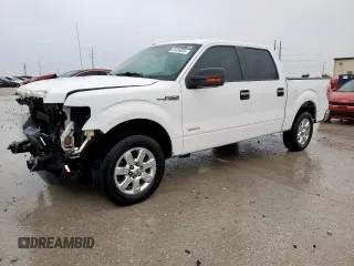2014 Ford F-150 XL with VIN 1FTFW1CT5EKE89639, listed as a Copart auction lot 51458055 with 193,508 mi miles and Salvage Title. Bid and sale history available at DreamBid. Image 1.