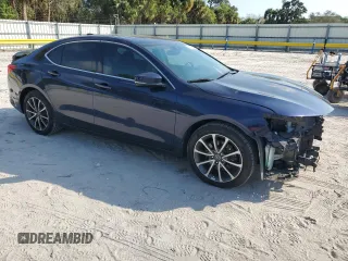 2019 Acura TLX with VIN 19UUB2F38KA002330, listed as a Copart auction lot 43349035 with 104,739 mi miles and Non Repairable. Bid and sale history available at carsss.com. Image 4.