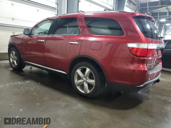 2013 Dodge Durango Citadel с VIN 1C4RDJEG3DC677586, выставлен на аукционе Copart как лот 55267455 с пробегом 237 031 миль миль и На запчасти • Non repairable. История ставок и продаж доступна на DreamBid. Изображение 2.