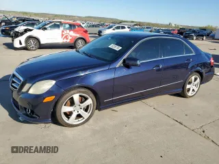 2010 Mercedes-Benz E-Class E 350 Luxury with VIN WDDHF5GB9AA050550, listed as a Copart auction lot 50356795 with 147,682 mi miles and Salvage Title. Bid and sale history available at carsss.com. Image 1.