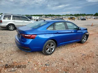 2024 Volkswagen Jetta SE with VIN 3VW7M7BU2RM024383, listed as a Copart auction lot 63048615 with 50,106 mi miles and Clean title. Bid and sale history available at DreamBid. Image 3.