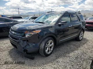 2015 Ford Explorer Limited z VIN 1FM5K8F88FGA66819, wystawiony jako Copart lot #57525395 z przebiegiem 162 733 mil mil oraz Szkoda całkowita • Salvage title. Historia ofert i sprzedaży dostępna na DreamBid. Obrazek 1.