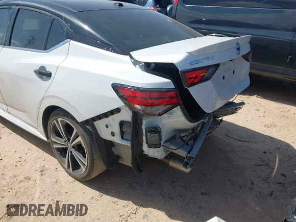 2023 Nissan Sentra SR with VIN 3N1AB8DV1PY222746, listed as a IAAI auction lot 42026639 with 22,160 mi miles and . Bid and sale history available at DreamBid. Image 6.