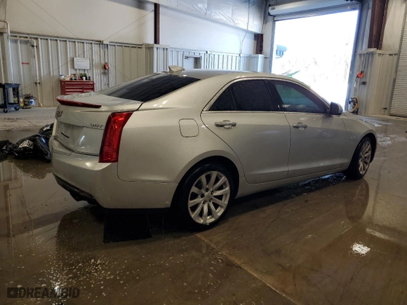 2017 Cadillac ATS Sedan AWD with VIN 1G6AG5RX7H0177138, listed as a Copart auction lot 41869795 with NaN miles and Clean Title. Bid and sale history available at carsss.com. Image 3.