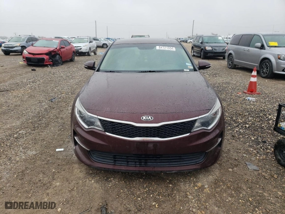 2016 Kia Optima LX with VIN 5XXGT4L39GG109746, listed as a Copart auction lot 84721554 with 99,838 mi miles and Salvage Title. Bid and sale history available at carsss.com. Image 5.